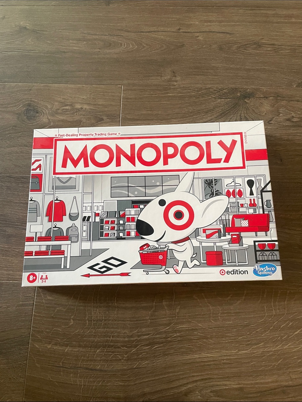 Brand New Monopoly Target Edition Board Game - Hasbro